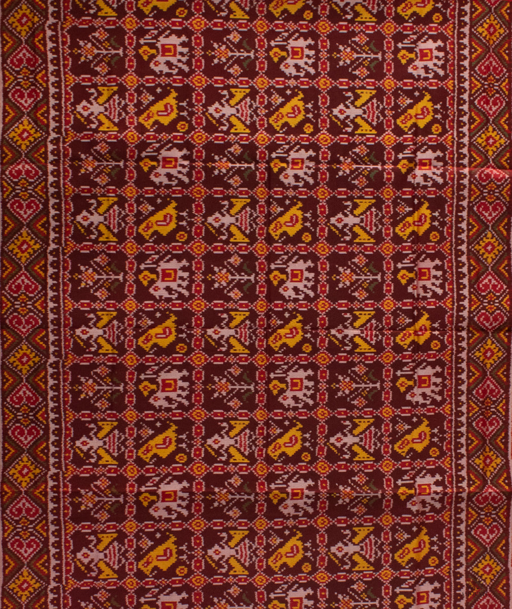 Semi DOUBLE IKAT PATOLA SAREE