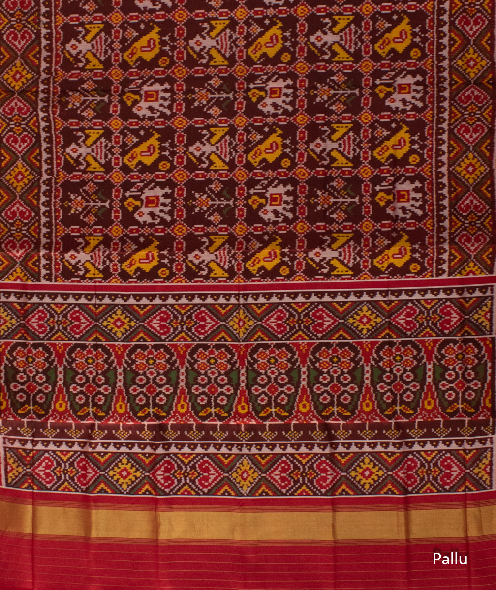 Semi DOUBLE IKAT PATOLA SAREE