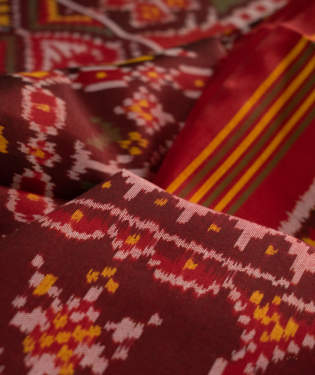 Semi DOUBLE IKAT PATOLA SAREE