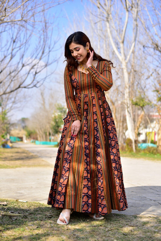 Natasha black cotton dress