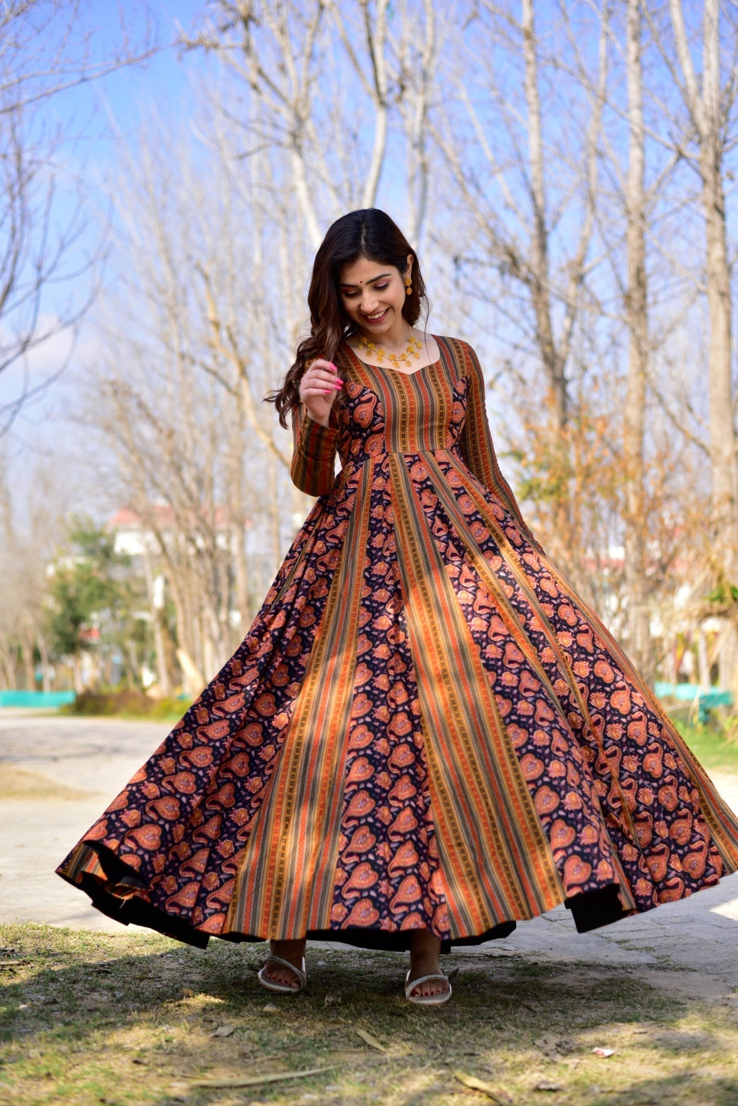 Natasha black cotton dress