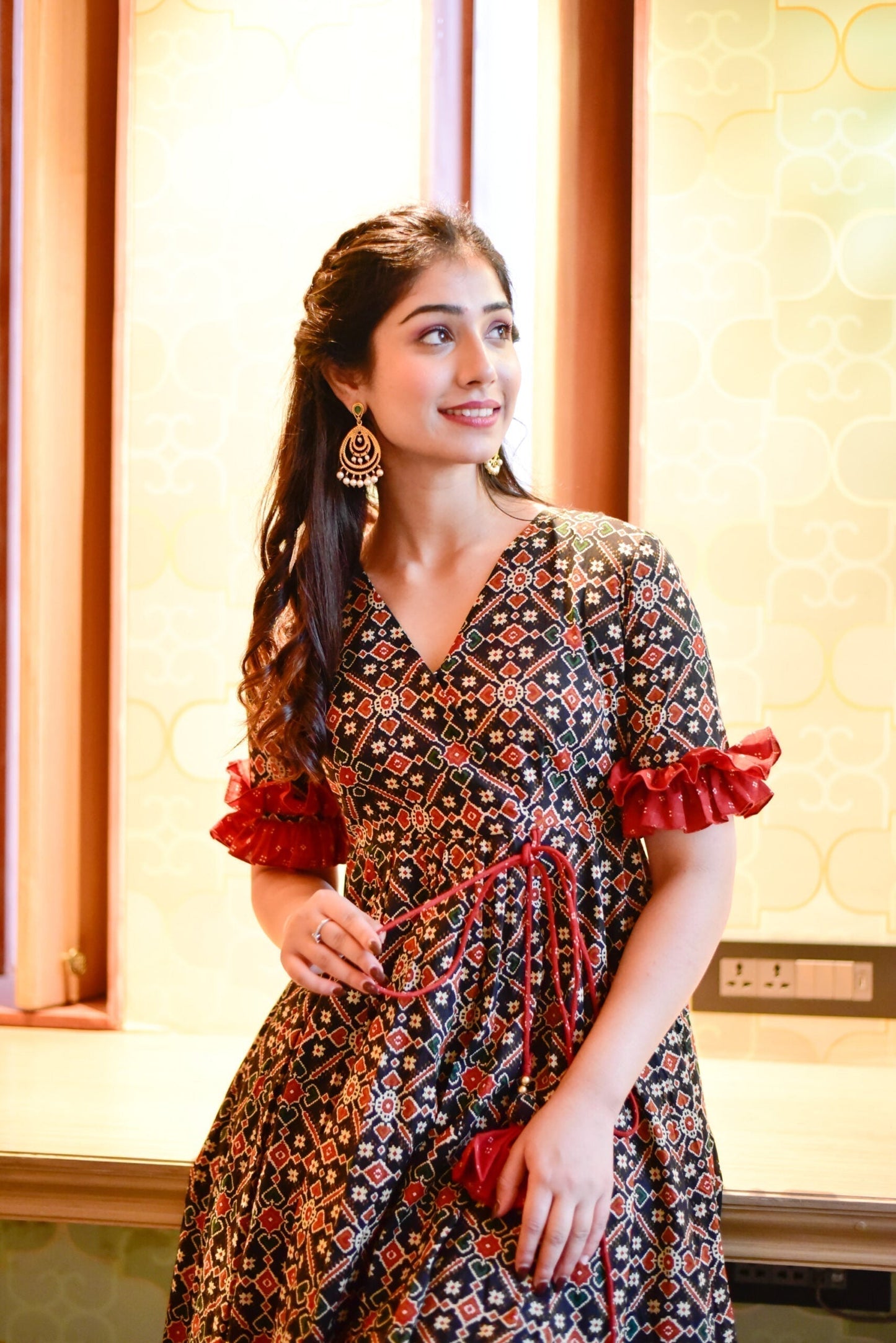 chandra Bagru cotton suit set