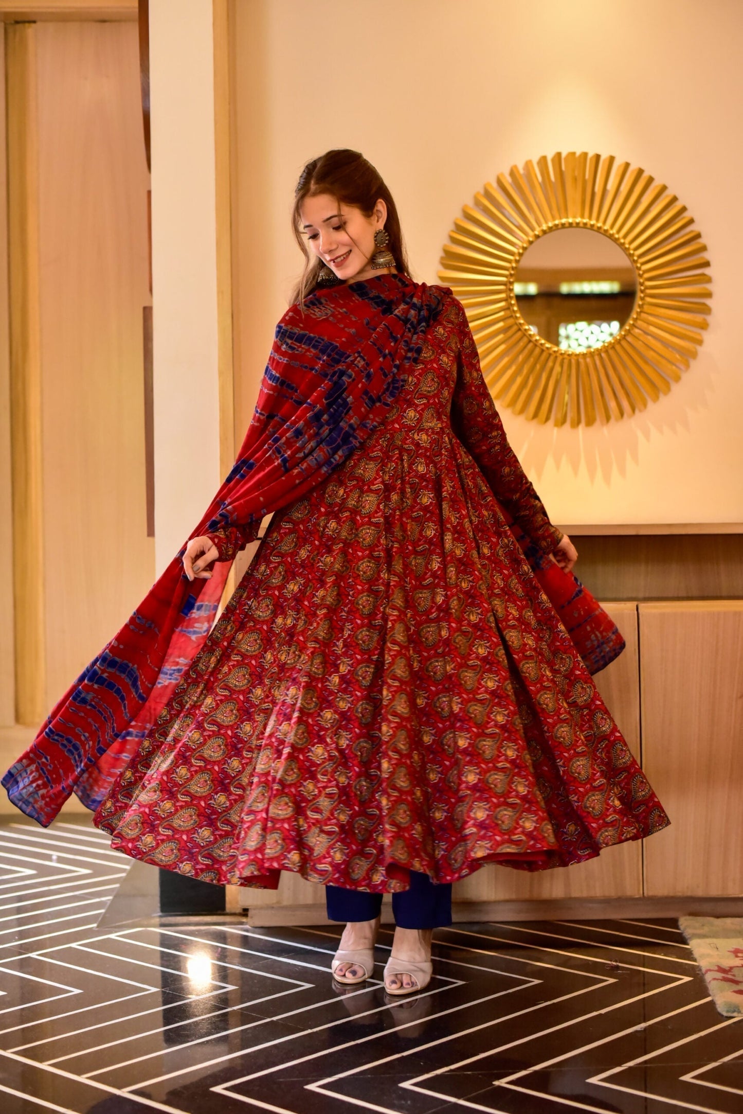 nazmeen cotton suit set