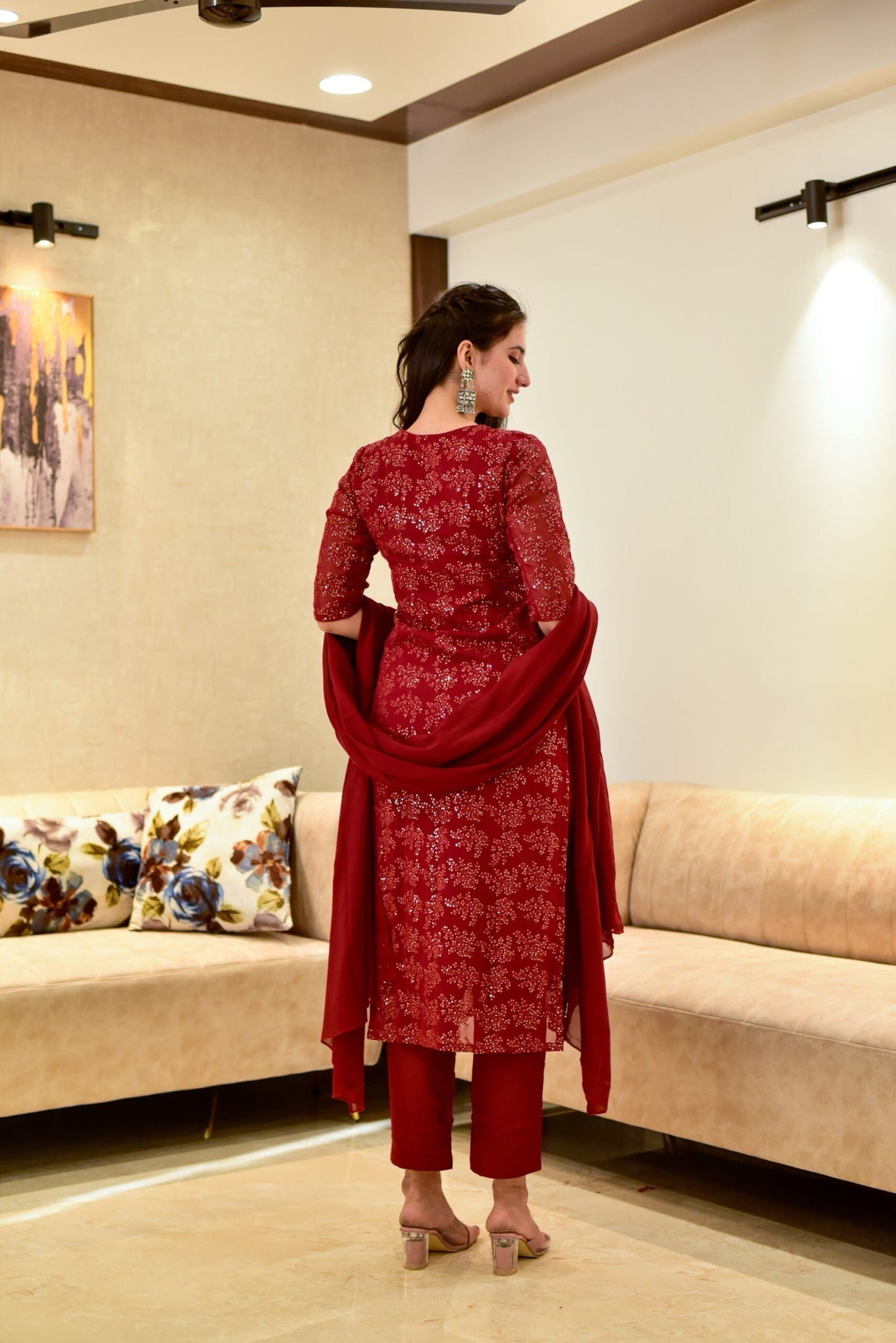 Mrunali embroidered kurta set