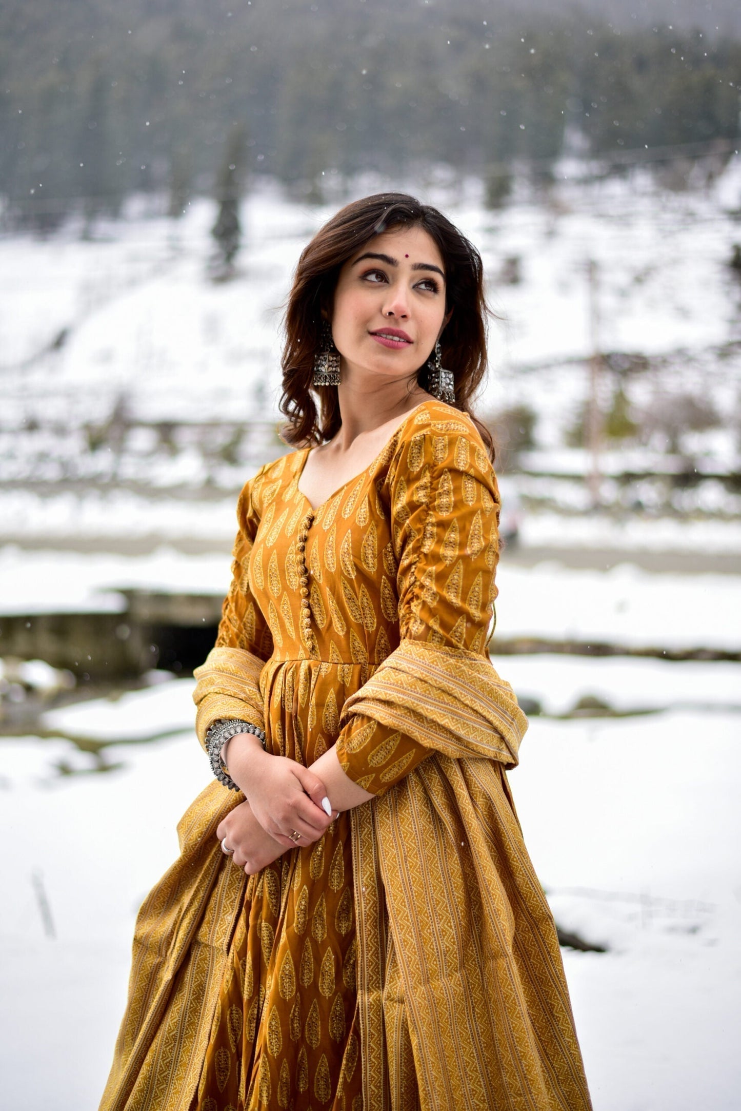 mustard sunshine kurta palazzo set